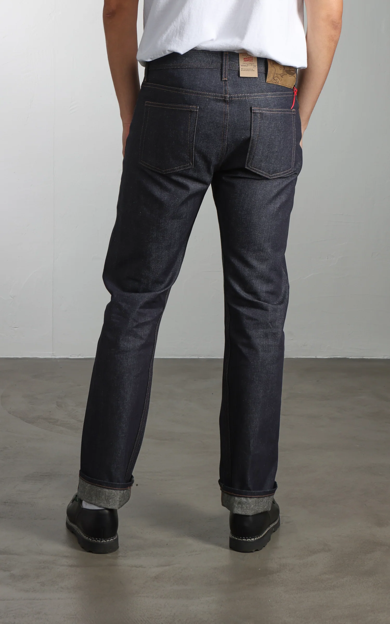 Naked & Famous Denim Weird Guy Hemp Blend Selvedge Indigo 11oz - Image 6