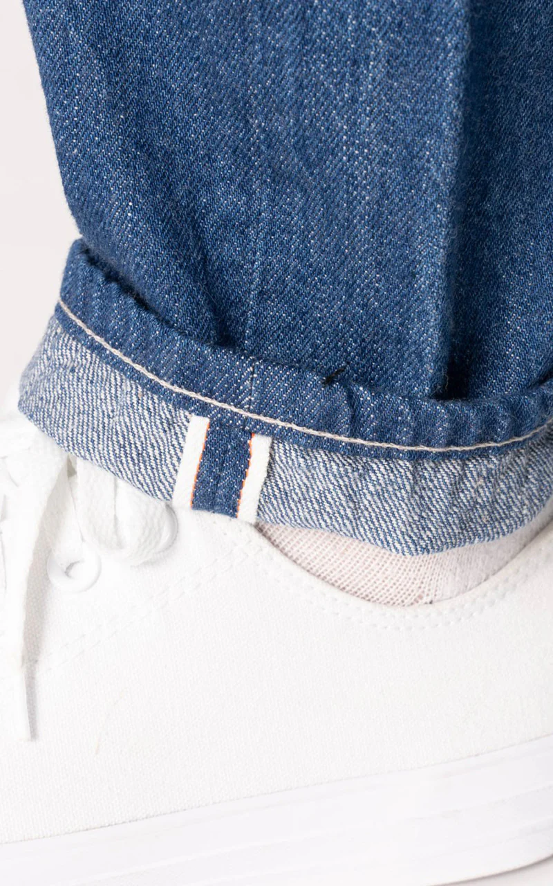 Naked & Famous Denim Weird Guy High Noon Selvedge Indigo 10oz - Image 2