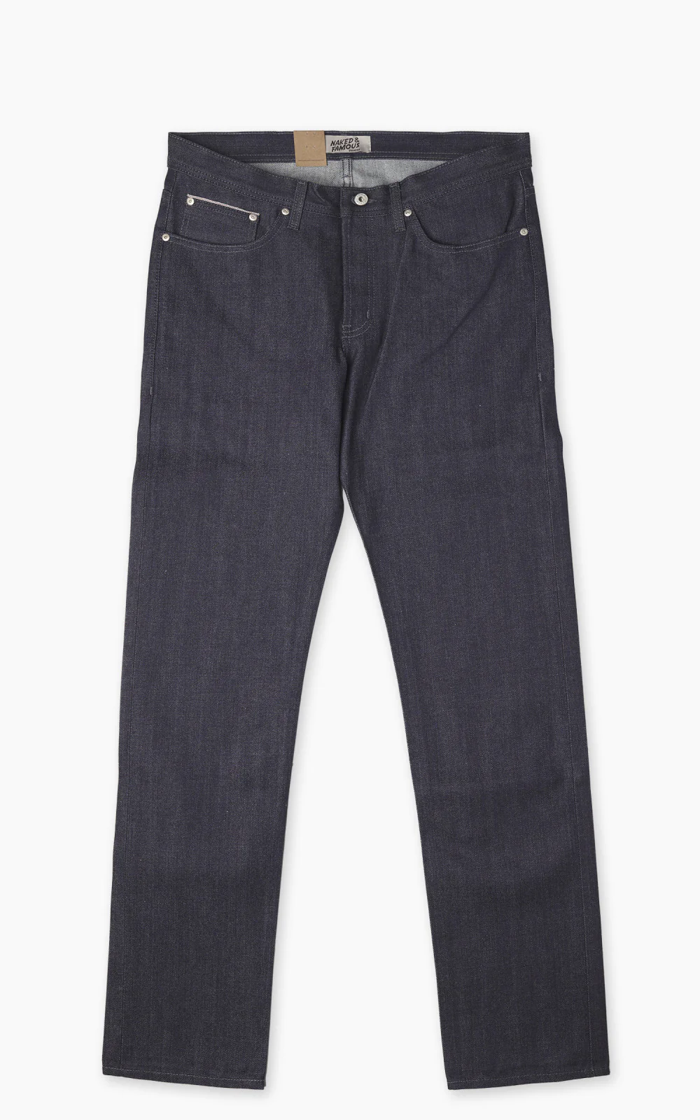 Naked & Famous Denim Weird Guy Indigo Selvedge 13oz - Image 3