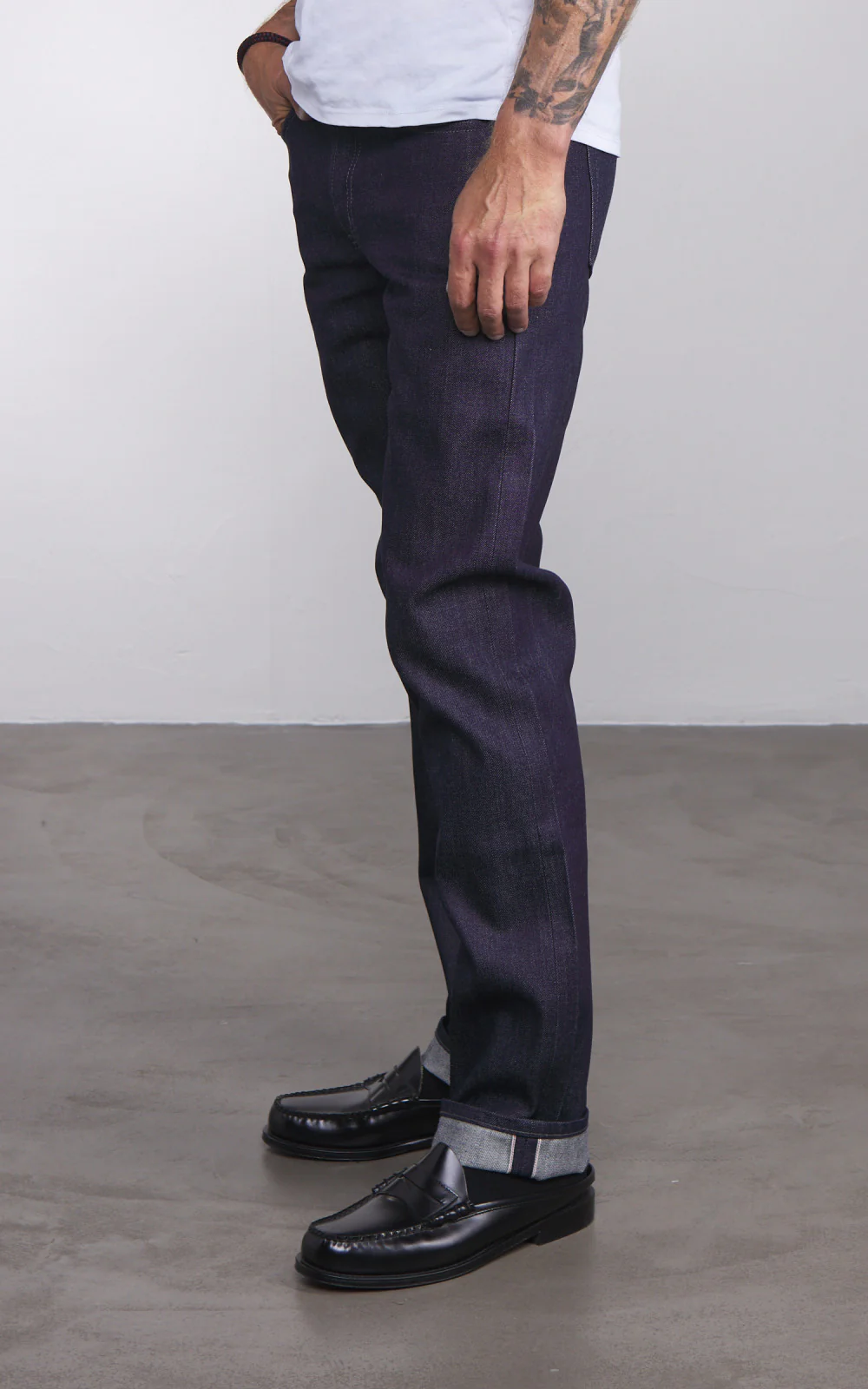 Naked & Famous Denim Weird Guy Indigo Selvedge 13oz - Image 4