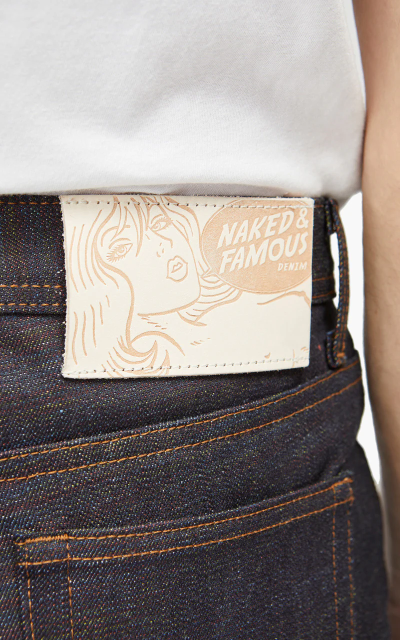 Naked & Famous Denim Weird Guy Japan Heritage Kasuri - Image 6