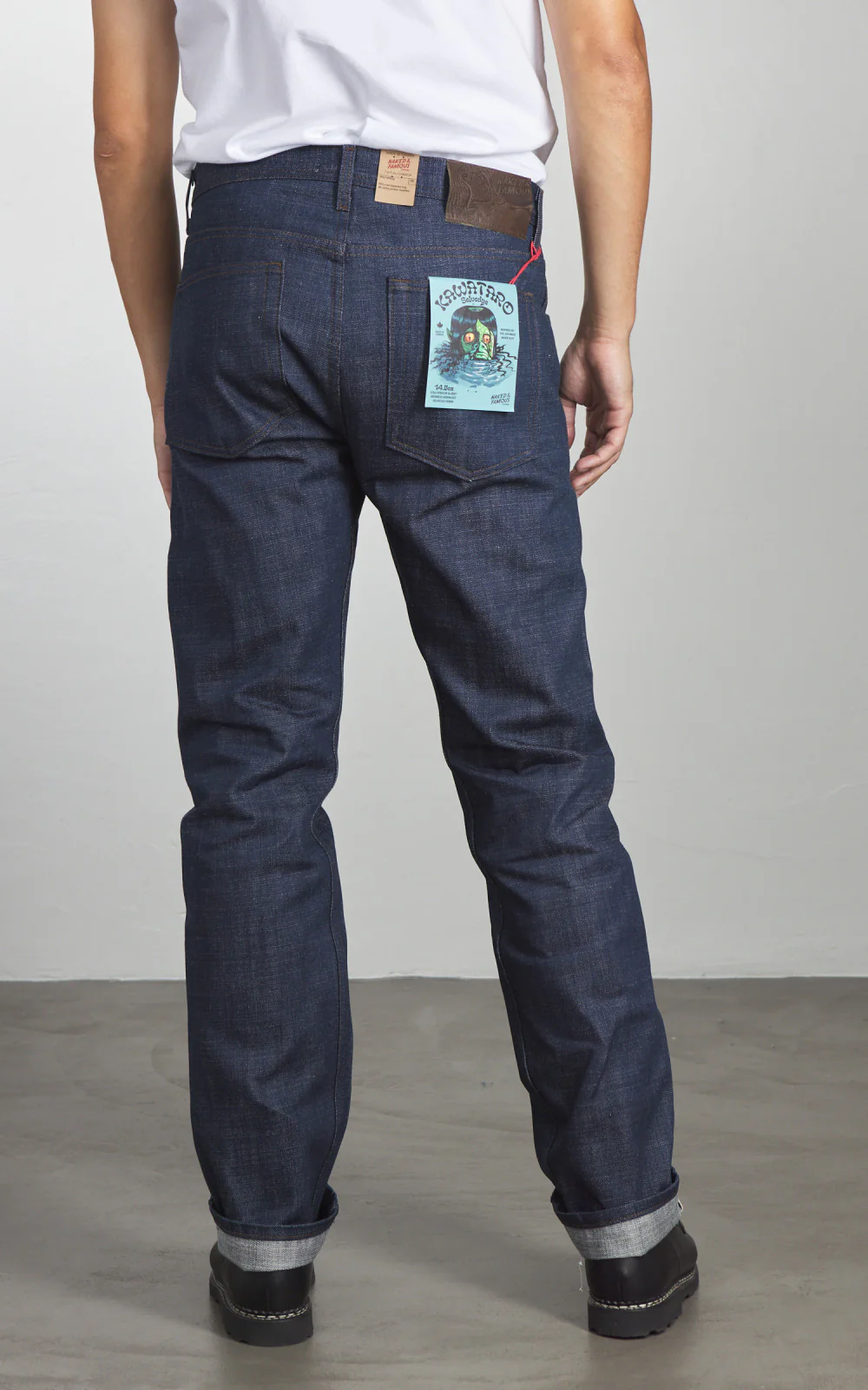 Naked & Famous Denim Weird Guy Kawataro Selvedge Indigo 14.5oz - Image 3