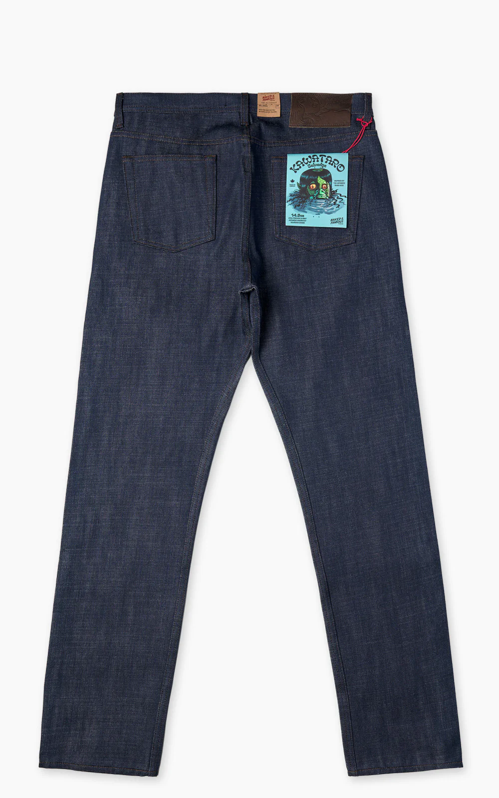 Naked & Famous Denim Weird Guy Kawataro Selvedge Indigo 14.5oz - Image 5