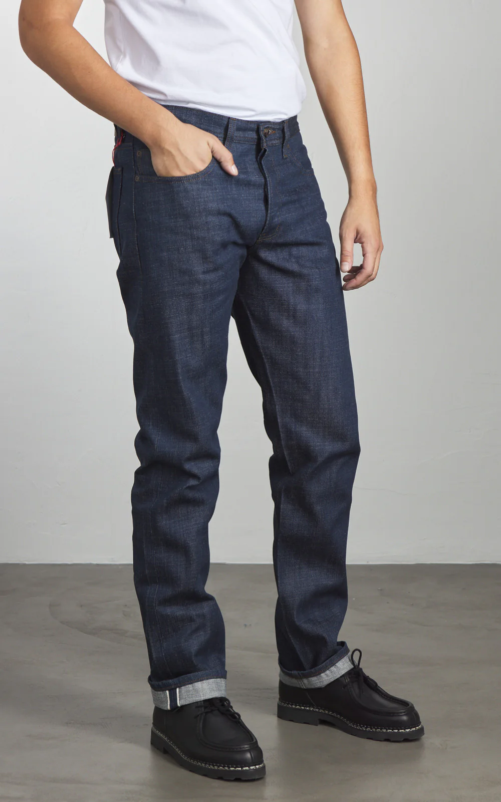 Naked & Famous Denim Weird Guy Kawataro Selvedge Indigo 14.5oz - Image 6