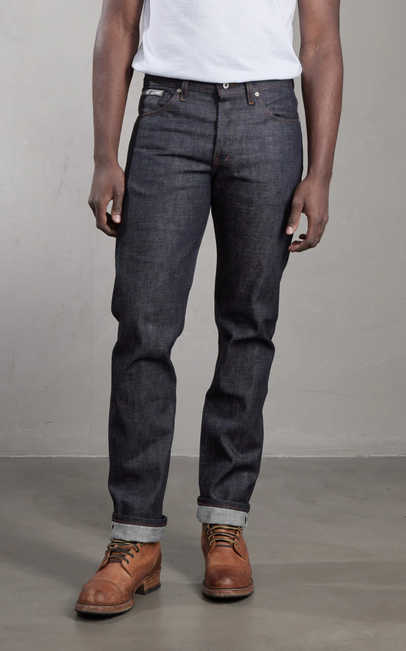 Naked & Famous Denim Weird Guy Love & Peace Selvedge 12.5oz - Image 2