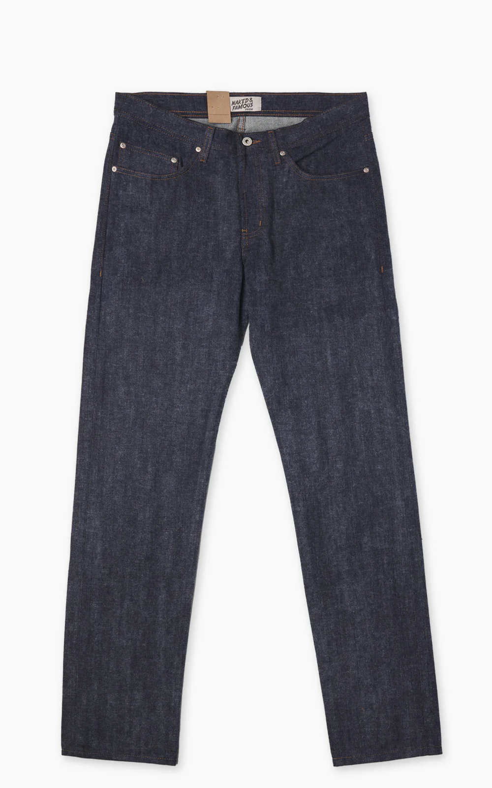 Naked & Famous Denim Weird Guy Max Brush Selvedge Indigo 13.75oz - Image 5