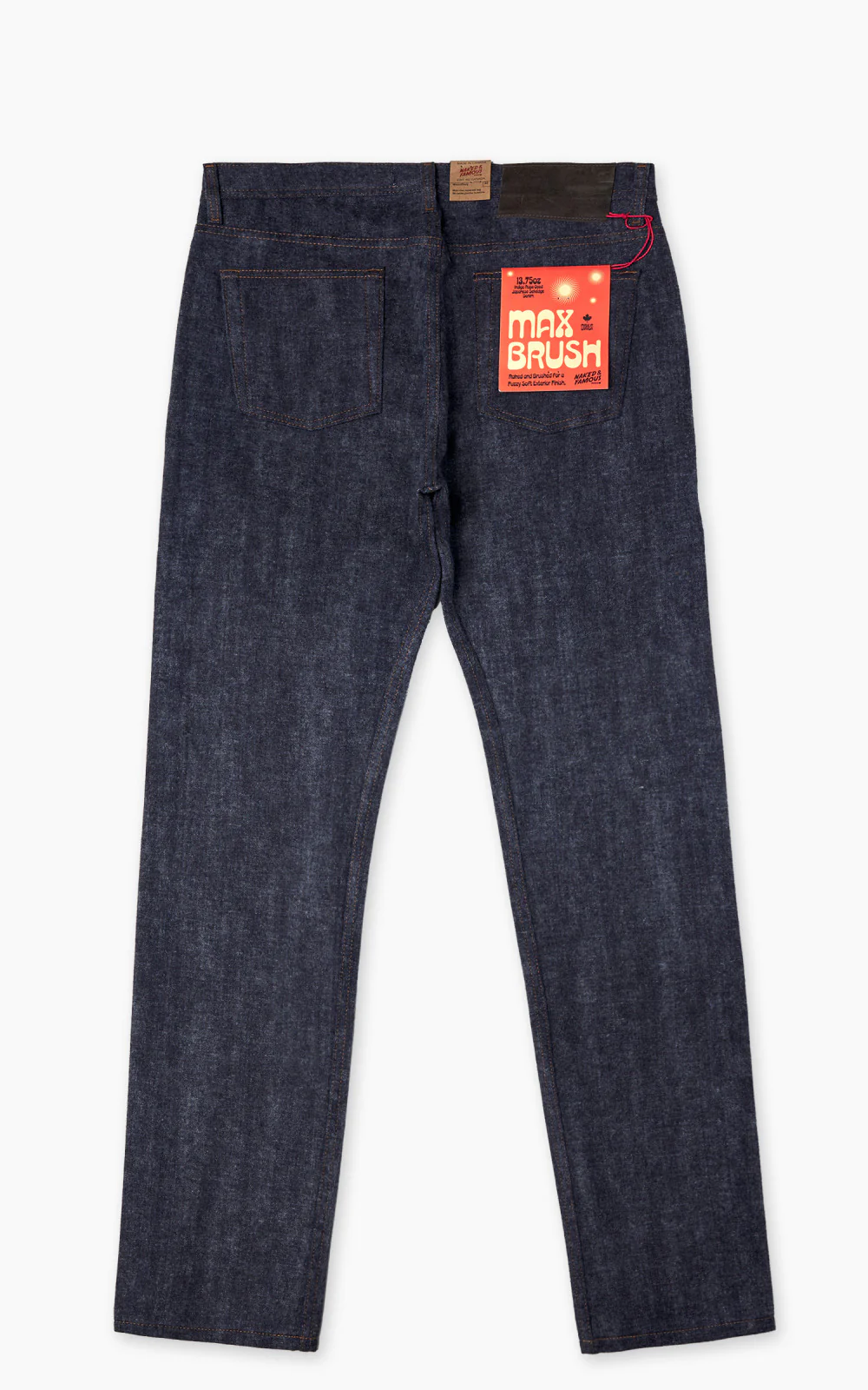 Naked & Famous Denim Weird Guy Max Brush Selvedge Indigo 13.75oz - Image 6