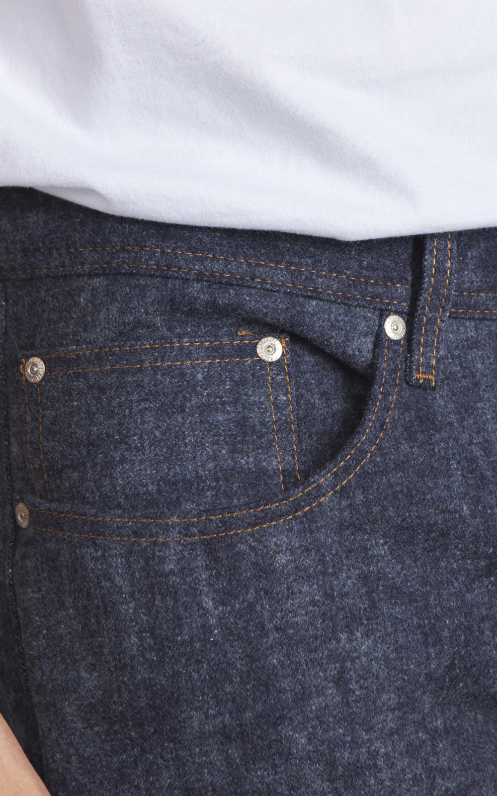 Naked & Famous Denim Weird Guy Max Brush Selvedge Indigo 13.75oz - Image 7