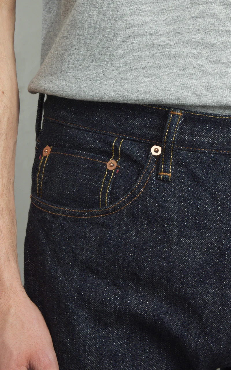 Naked & Famous Denim Weird Guy MIJ12 Aomidori Selvedge 16oz - Image 4