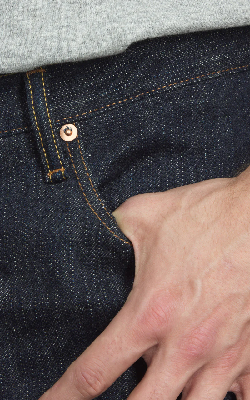 Naked & Famous Denim Weird Guy MIJ12 Aomidori Selvedge 16oz - Image 5