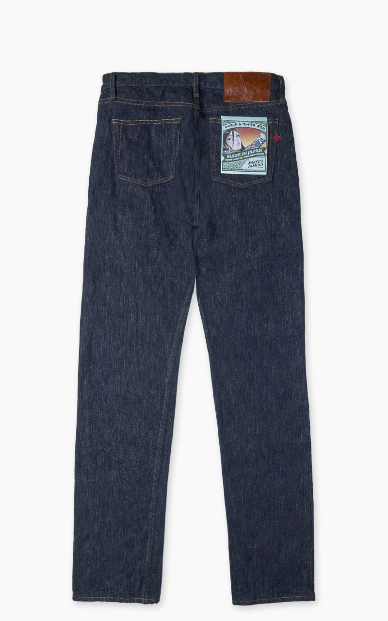 Naked & Famous Denim Weird Guy MIJ12 Aomidori Selvedge 16oz - Image 6