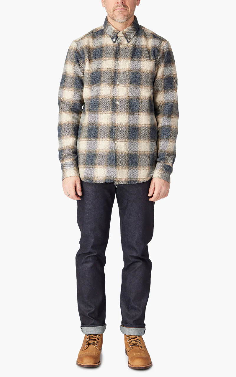Naked & Famous Denim Weird Guy Nightshade Stretch Selvedge Indigo 12oz - Image 2