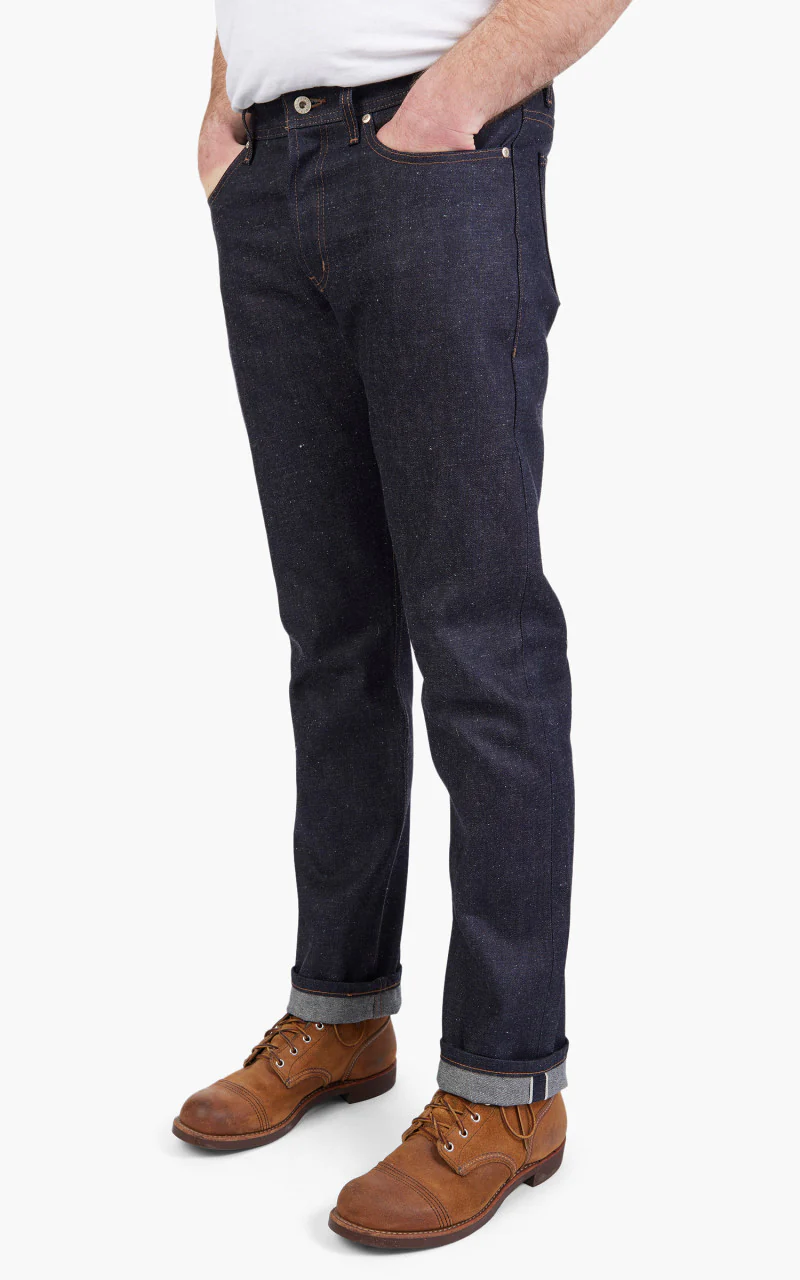 Naked & Famous Denim Weird Guy Recycled Kimono Weft Selvedge - Image 3