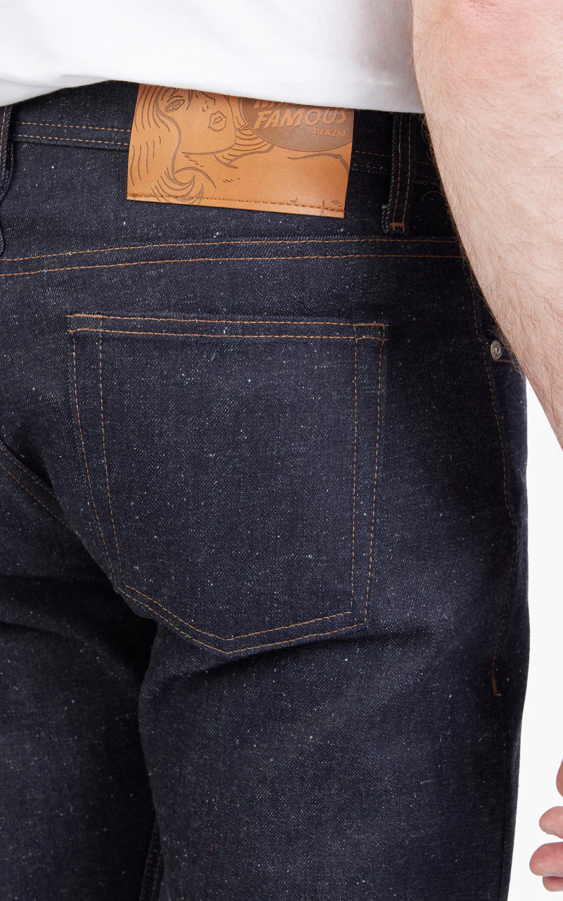 Naked & Famous Denim Weird Guy Recycled Kimono Weft Selvedge - Image 5