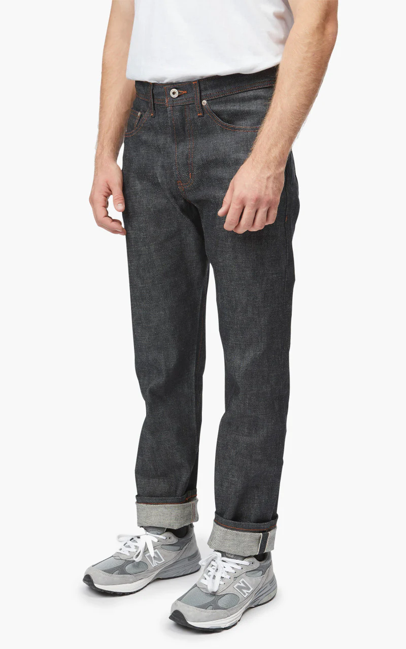 Naked & Famous Denim Weird Guy Red Gradient Core Selvedge Denim 12.5oz - Image 3