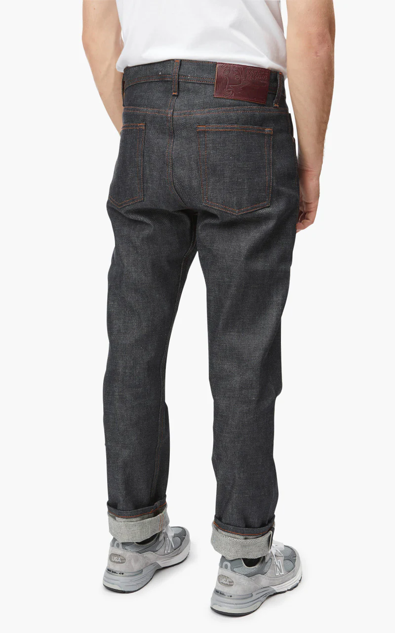 Naked & Famous Denim Weird Guy Red Gradient Core Selvedge Denim 12.5oz - Image 5