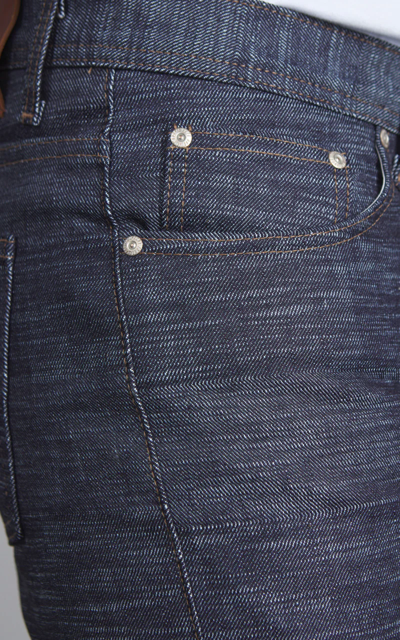 Naked & Famous Denim Weird Guy Revival Frankenstein Denim Indigo 14oz - Image 7