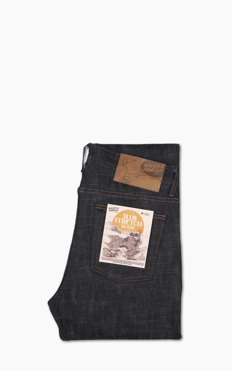 Naked & Famous Denim Weird Guy Slub Stretch Selvedge 12.5oz