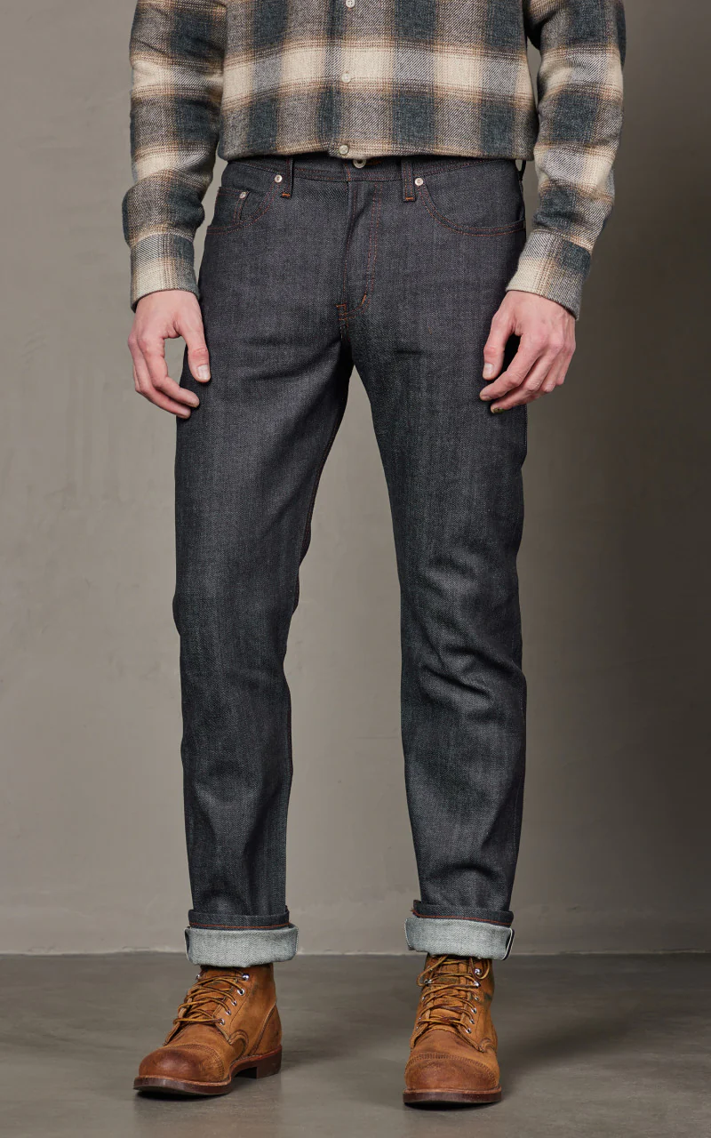 Naked & Famous Denim Weird Guy Stretch Selvedge Indigo 12.5oz - Image 3