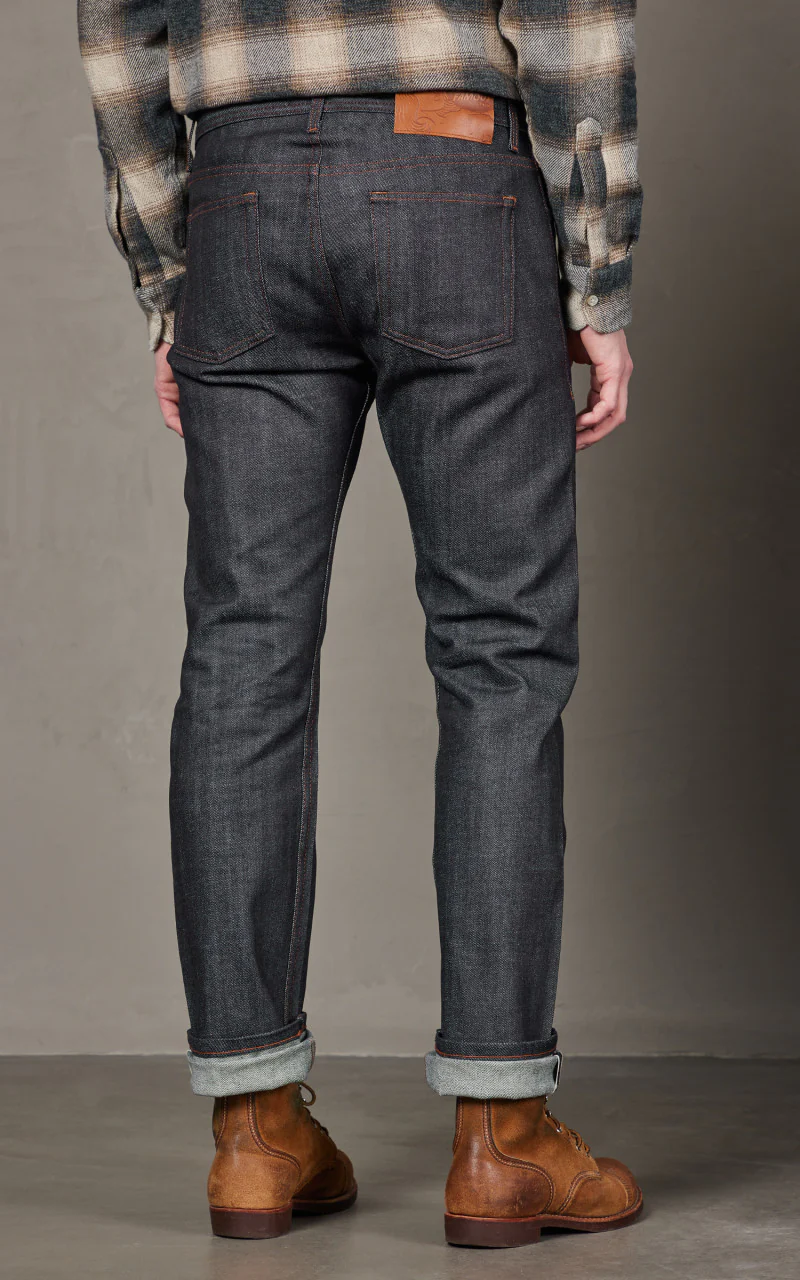 Naked & Famous Denim Weird Guy Stretch Selvedge Indigo 12.5oz - Image 4