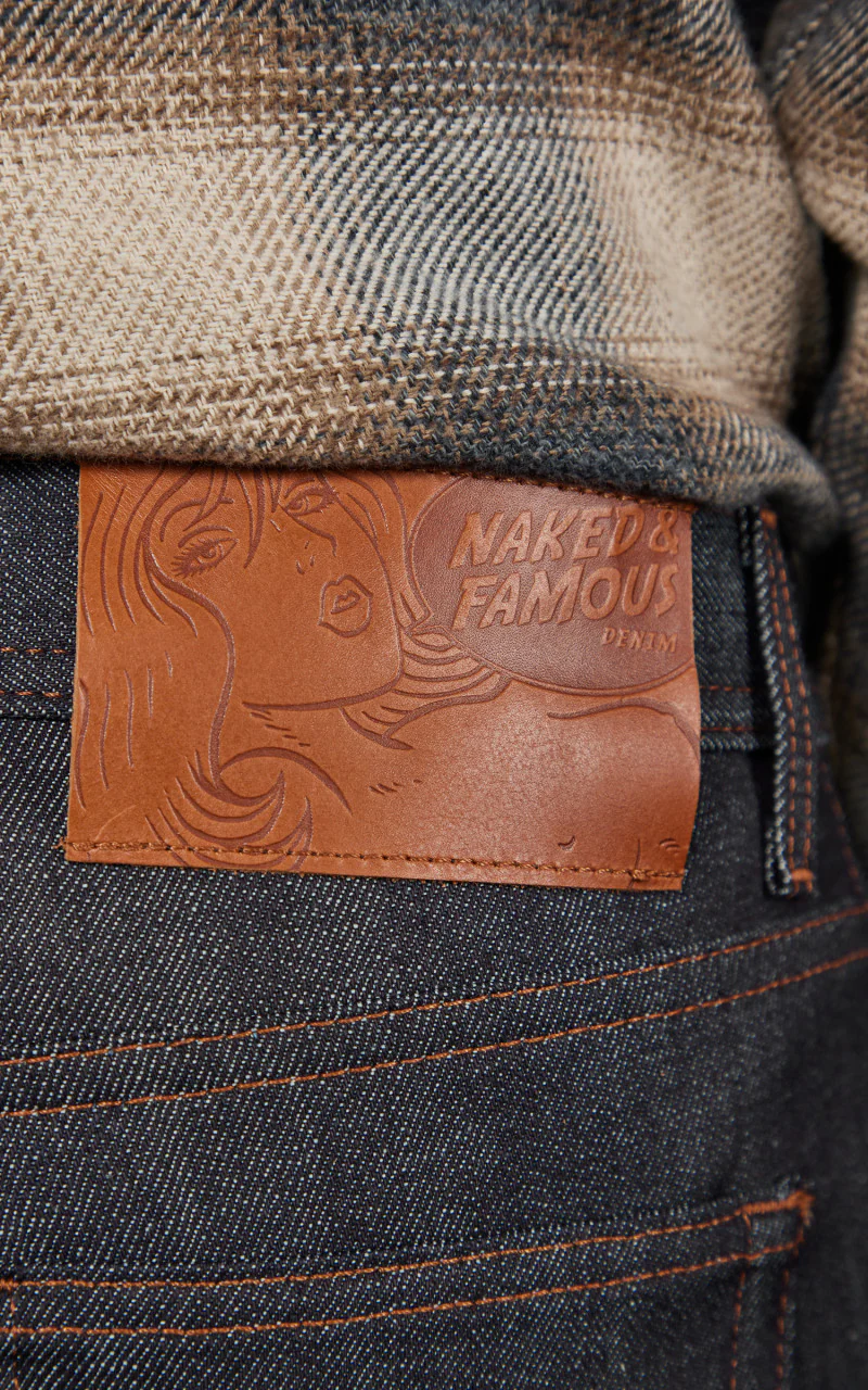 Naked & Famous Denim Weird Guy Stretch Selvedge Indigo 12.5oz - Image 5