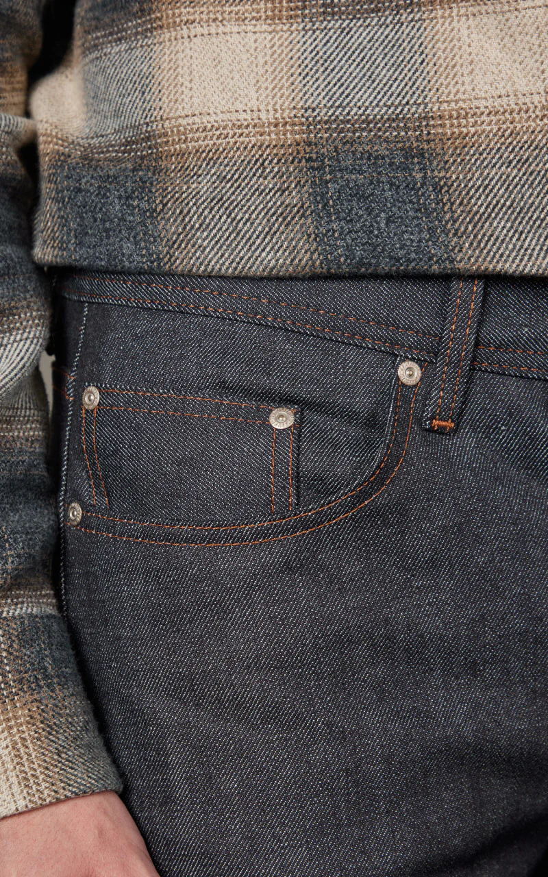 Naked & Famous Denim Weird Guy Stretch Selvedge Indigo 12.5oz - Image 6
