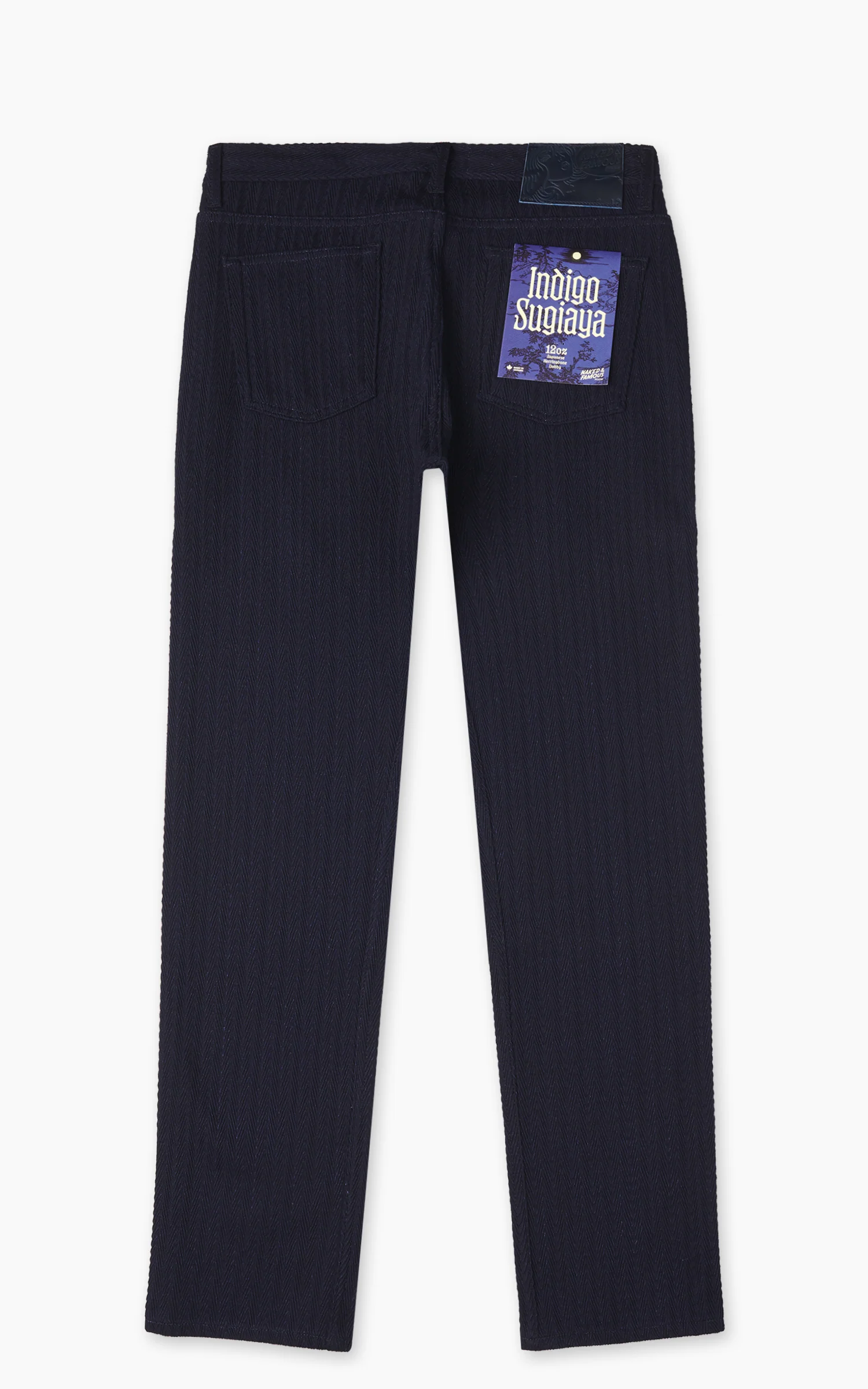 Naked & Famous Denim Weird Guy Sugiaya Indigo - Image 3