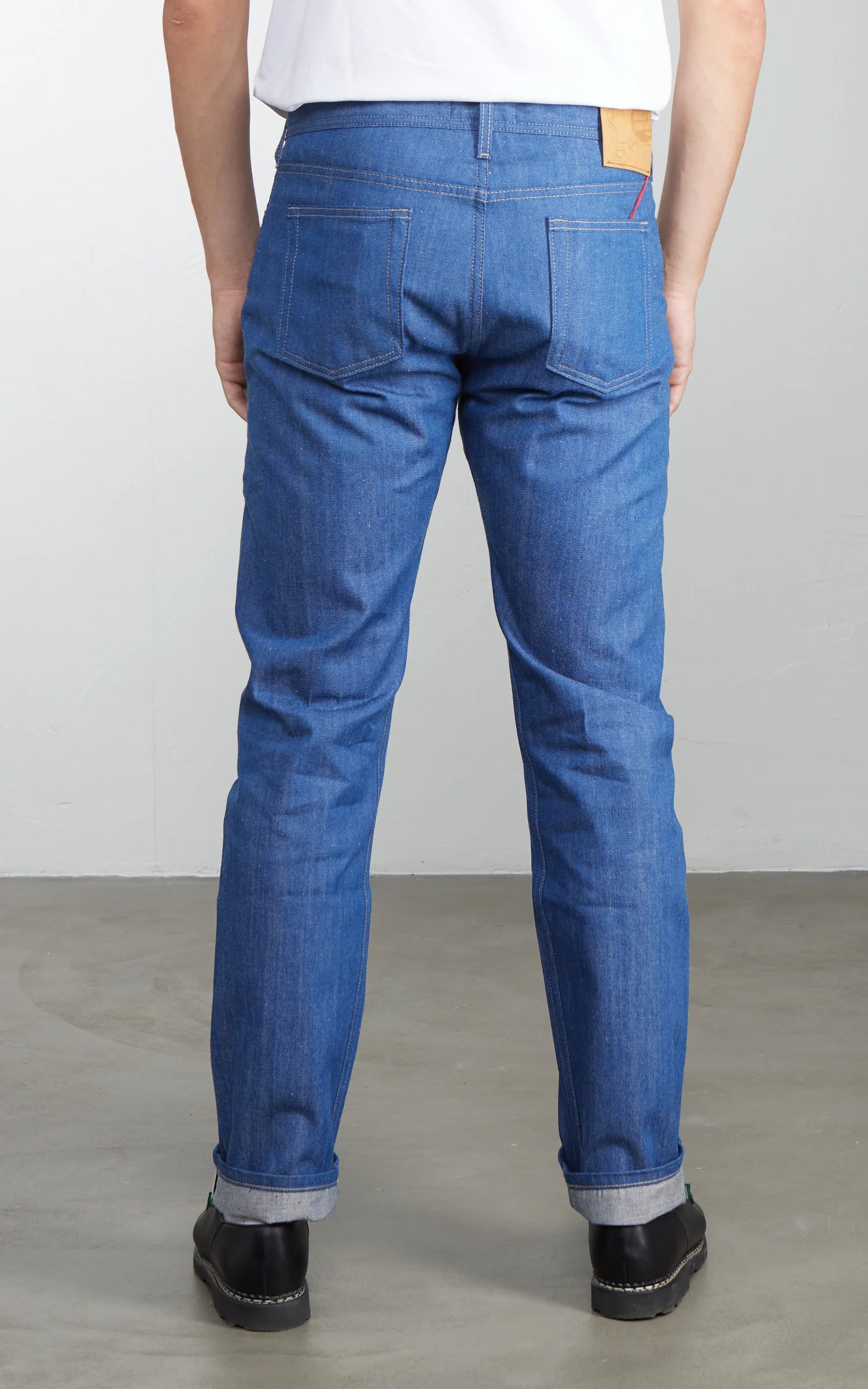 Naked & Famous Denim Weird Guy The Cat’s Pyjamas Selvedge Blue - Image 4