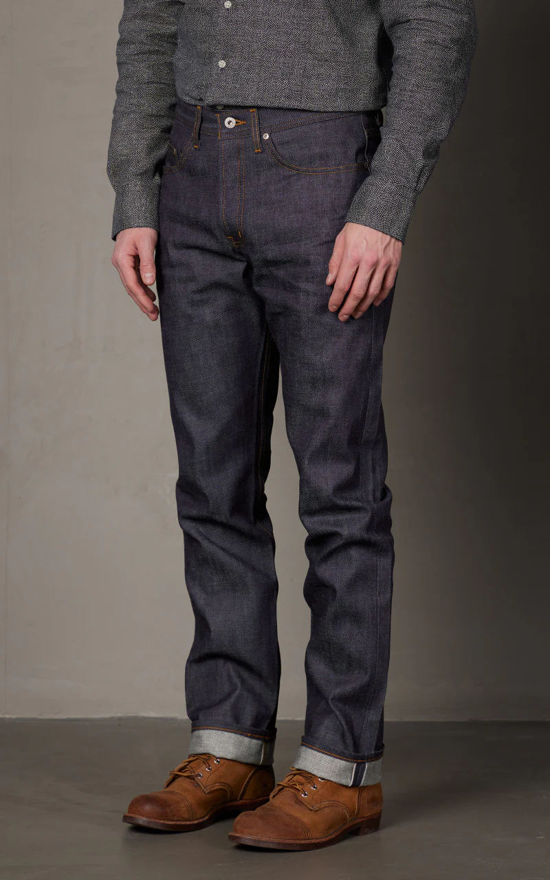 Naked & Famous Denim Weird Guy Tried & True Selvedge Indigo - Image 3