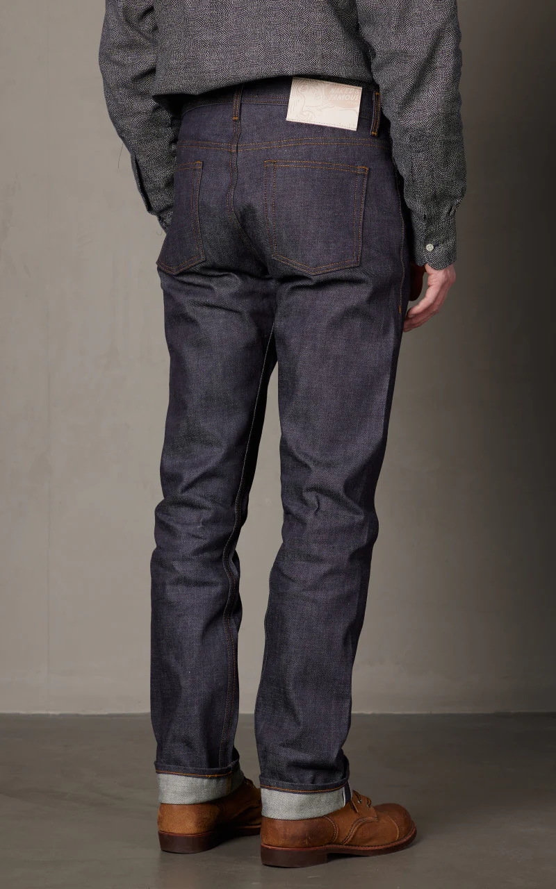 Naked & Famous Denim Weird Guy Tried & True Selvedge Indigo - Image 6