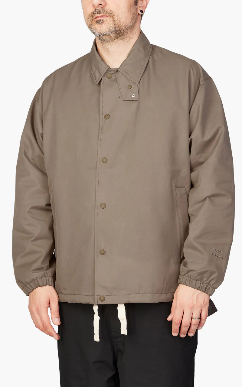 Nanamica 2L GORE-TEX Coach Jacket Beige - Image 4