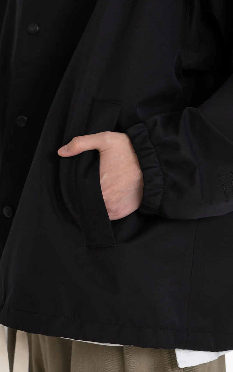 Nanamica 2L GORE-TEX Coach Jacket Black - Image 6