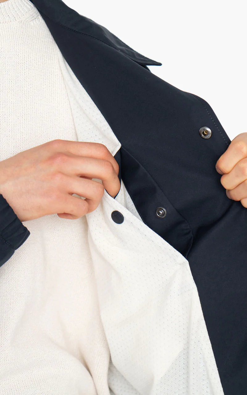 Nanamica 2L GORE-TEX Coach Jacket Navy - Image 11