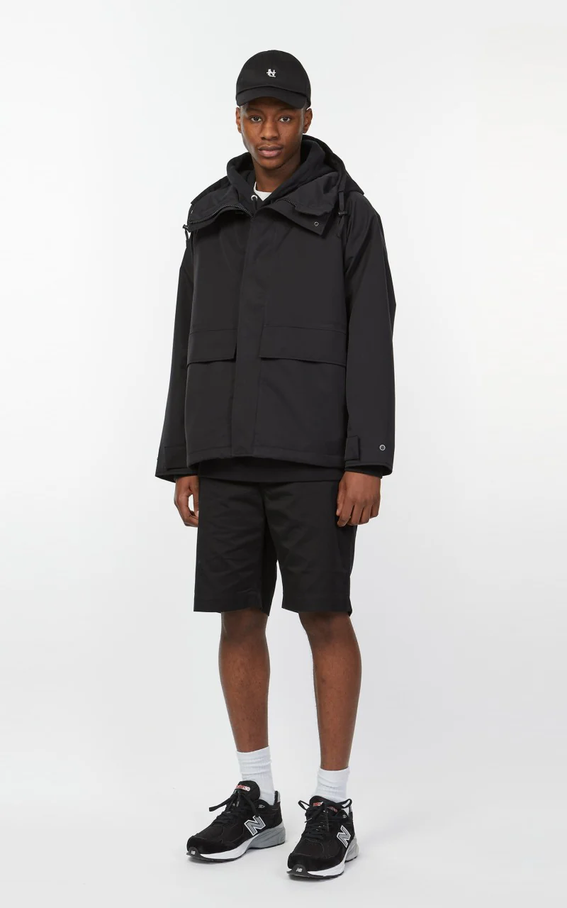 Nanamica 2L GORE-TEX Cruiser Jacket Black - Image 3