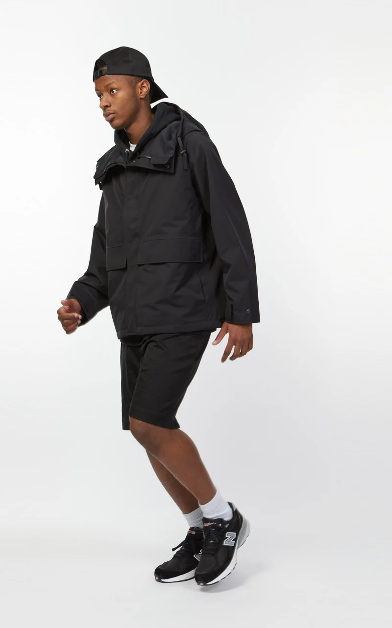 Nanamica 2L GORE-TEX Cruiser Jacket Black - Image 7