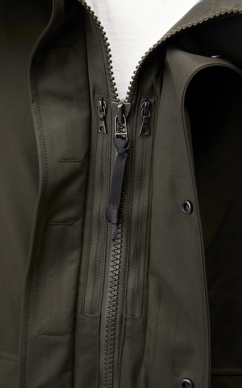 Nanamica 2L GORE-TEX Cruiser Jacket Khaki - Image 7