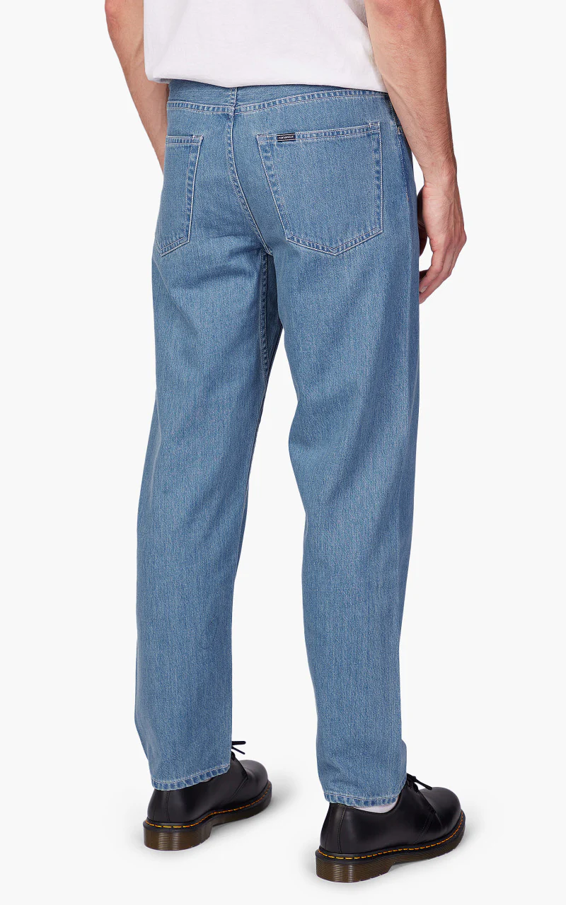 Nanamica 5 Pockets Denim Pants Indigo Bleach - Image 4