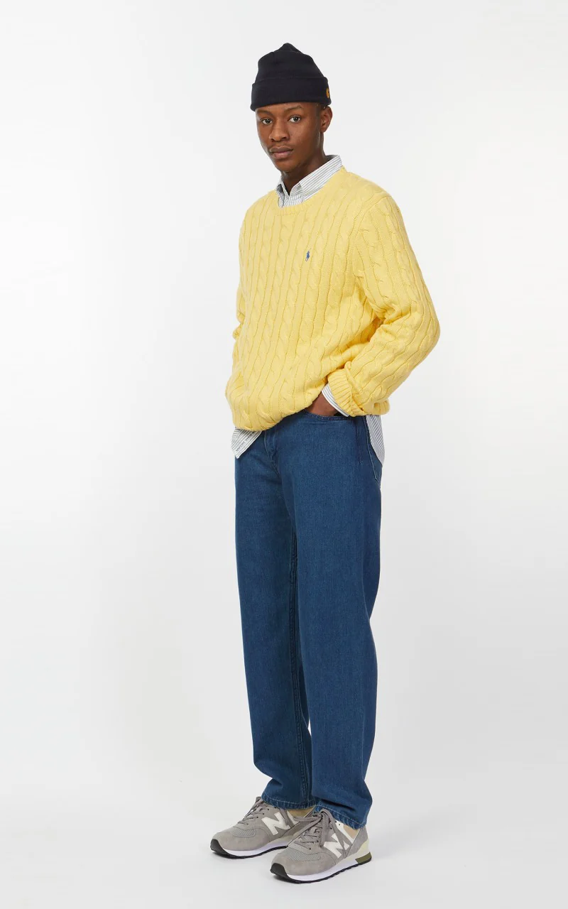 Nanamica 5 Pockets Pants Indigo Bleach - Image 3