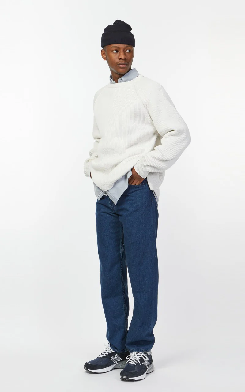 Nanamica 5 Pockets Straight Pant Indigo Bleach - Image 3