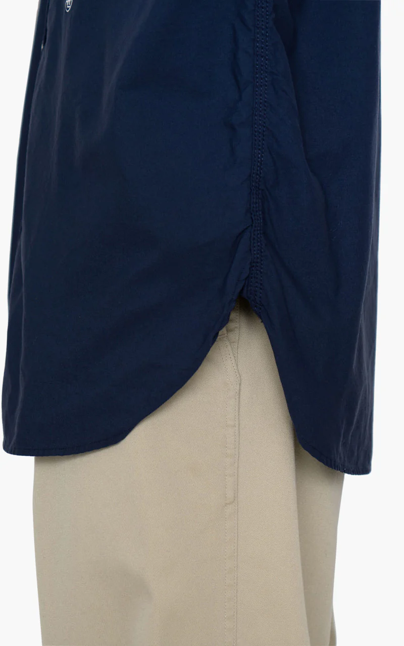 Nanamica Button Down Wind Shirt Dark Navy - Image 5