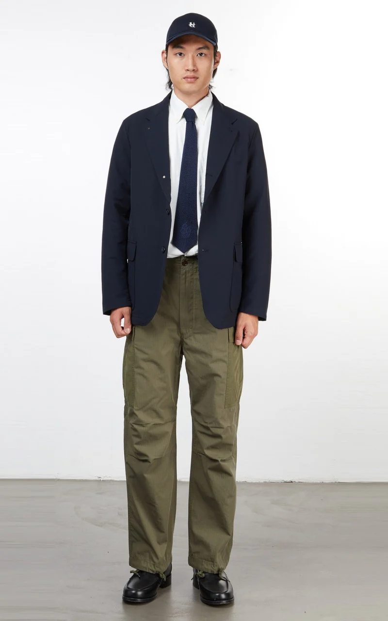 Nanamica Cargo Pants Khaki - Image 2