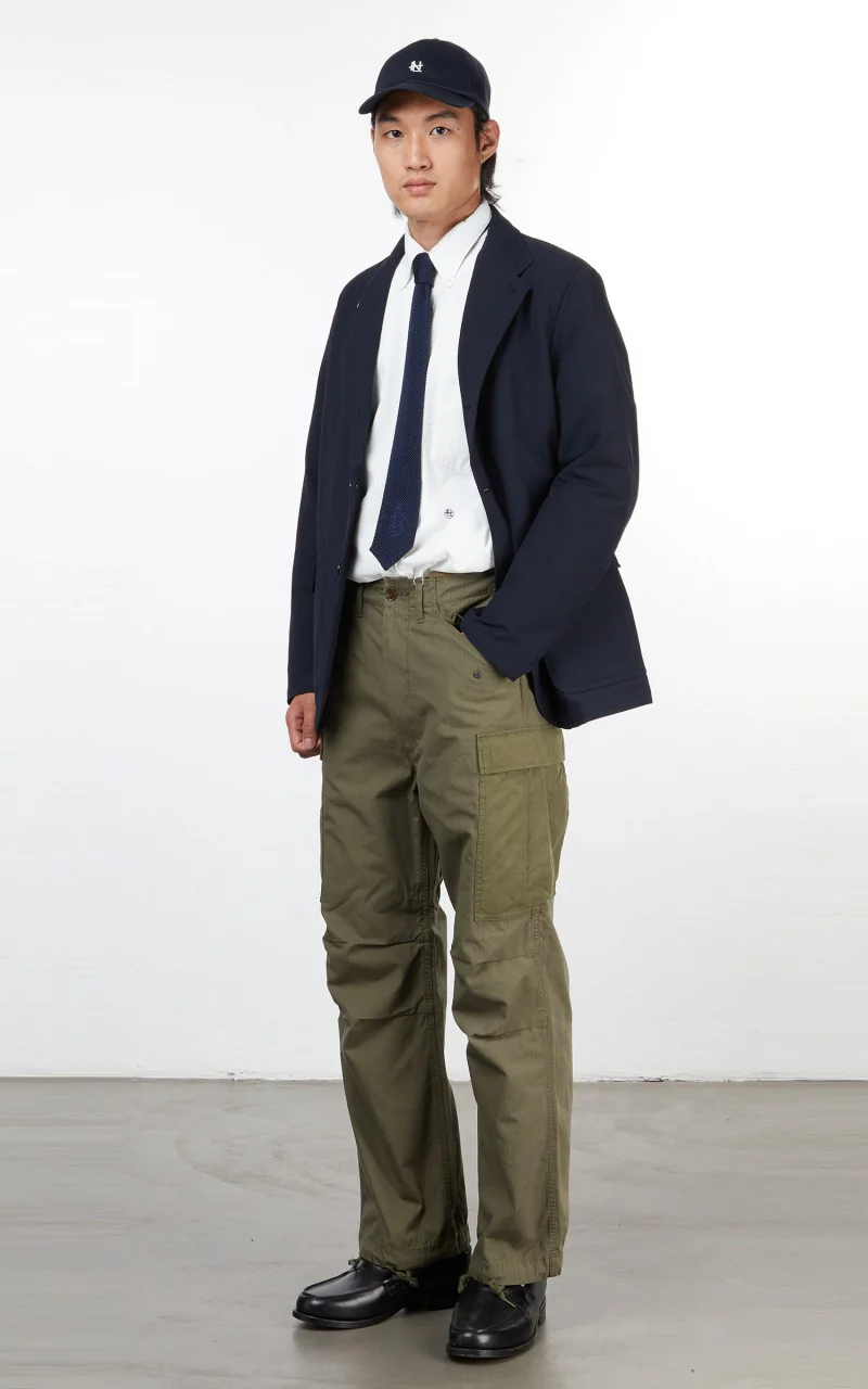Nanamica Cargo Pants Khaki - Image 3