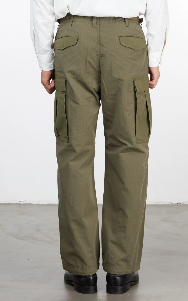 Nanamica Cargo Pants Khaki - Image 6