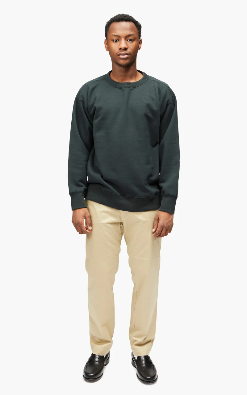 Nanamica Crew Neck Sweat Dark Navy - Image 2