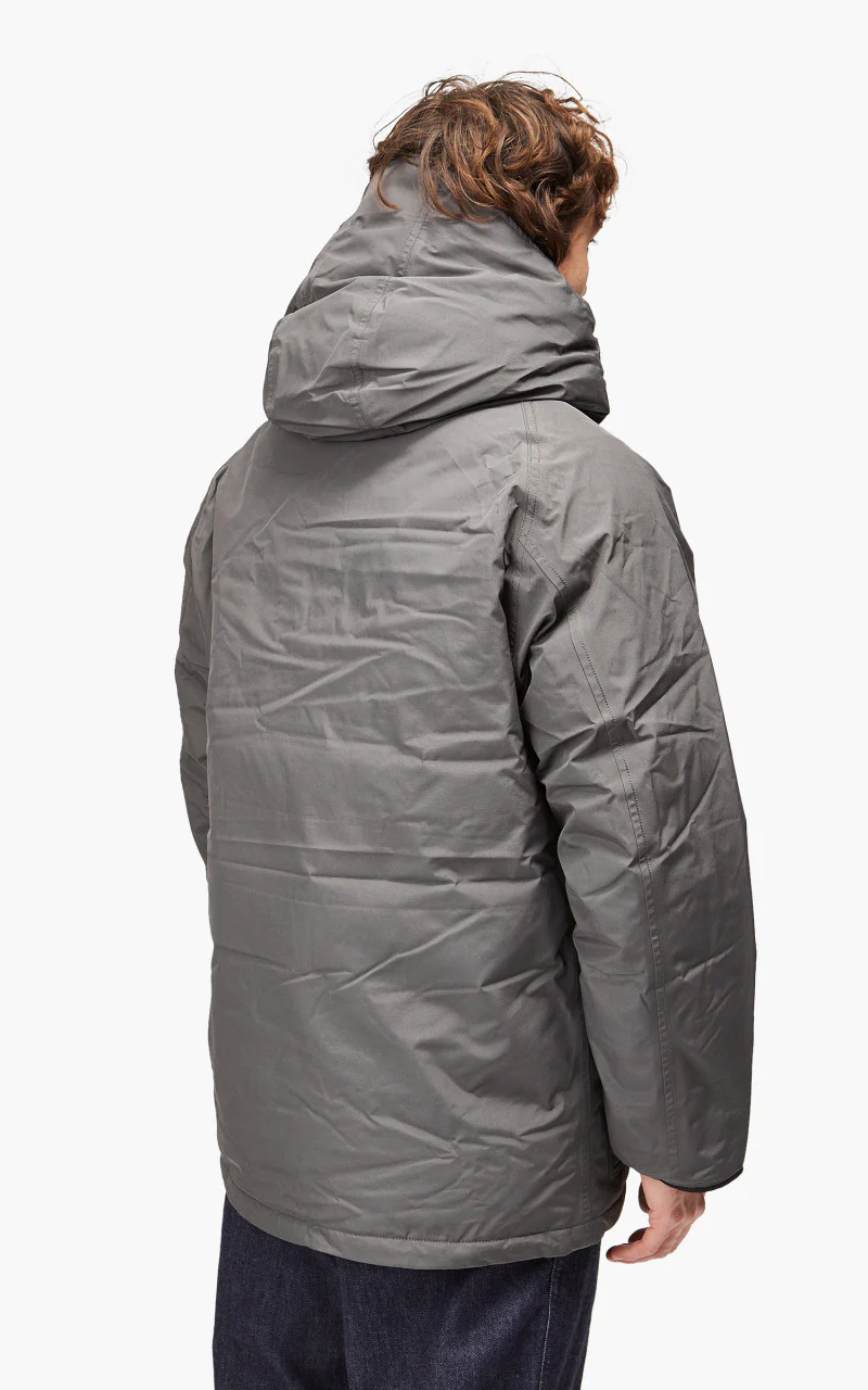 Nanamica GORE-TEX Down Coat Grey - Image 5