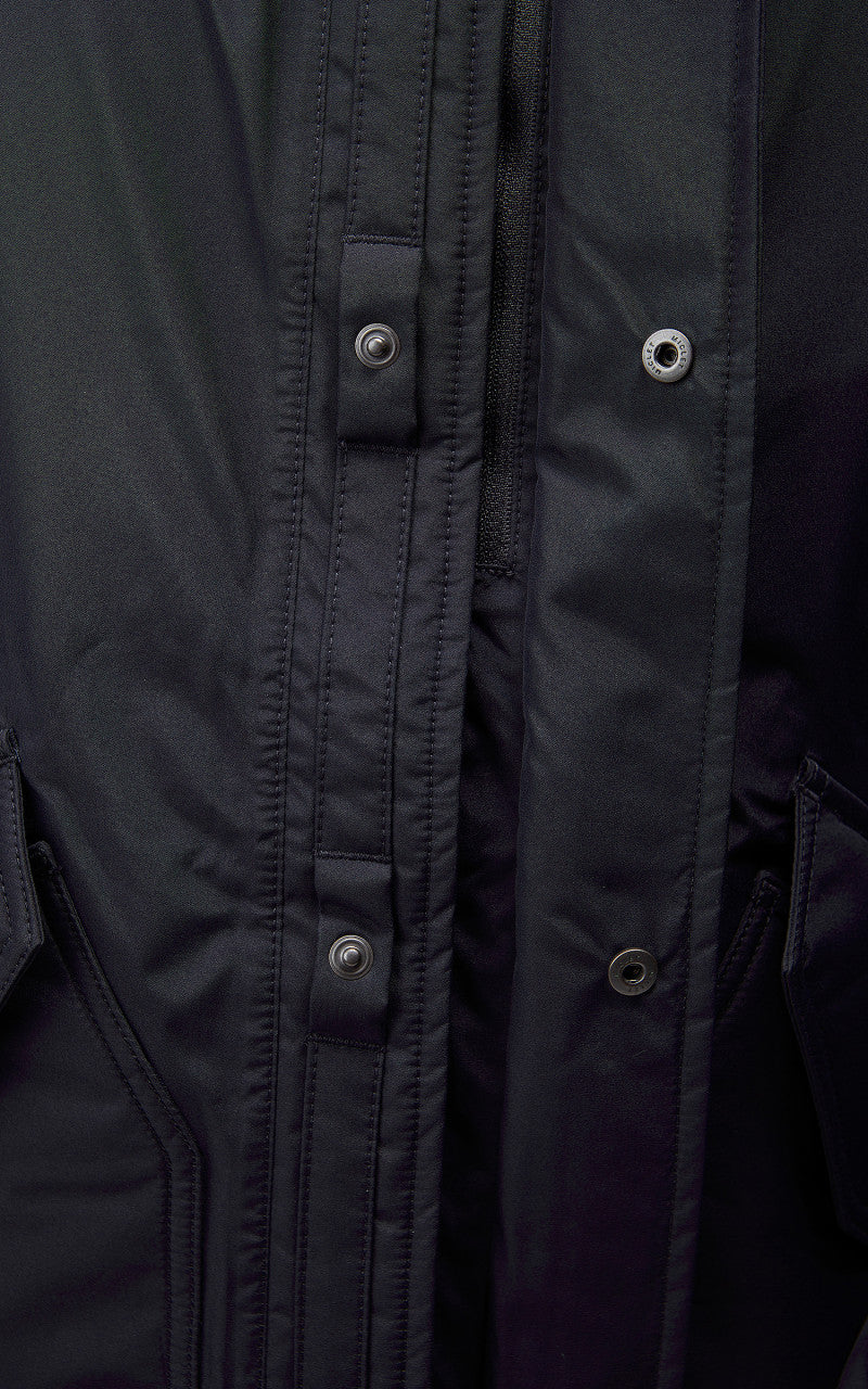 Nanamica GORE-TEX Down Coat Navy - Image 11