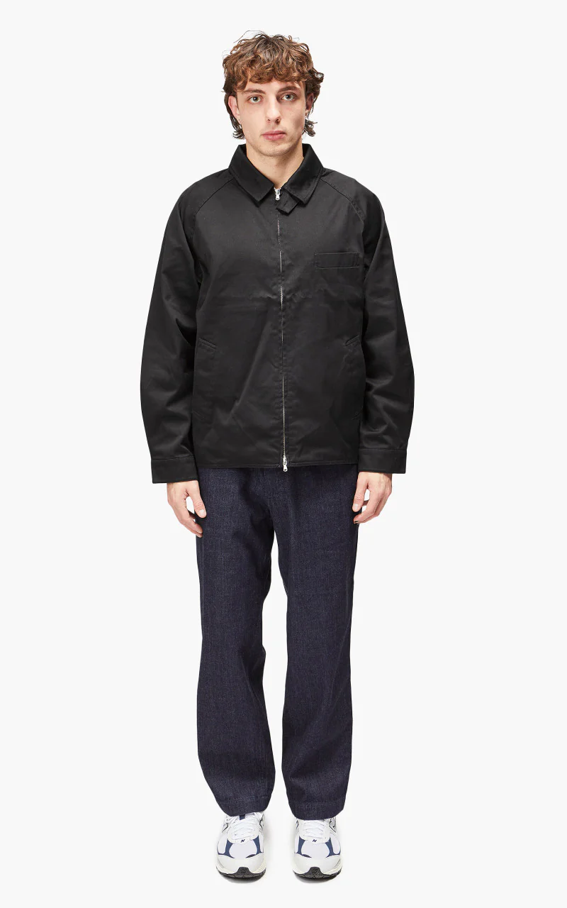 Nanamica GORE-TEX Infinium Chino Crew Jacket Black - Image 2