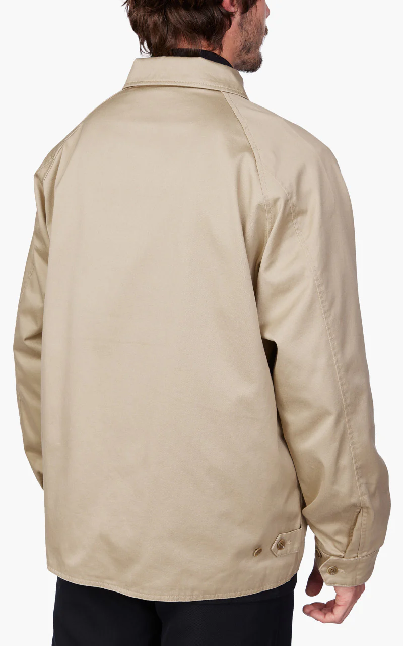 Nanamica GORE-TEX Infinium Chino Crew Jacket Khaki - Image 5