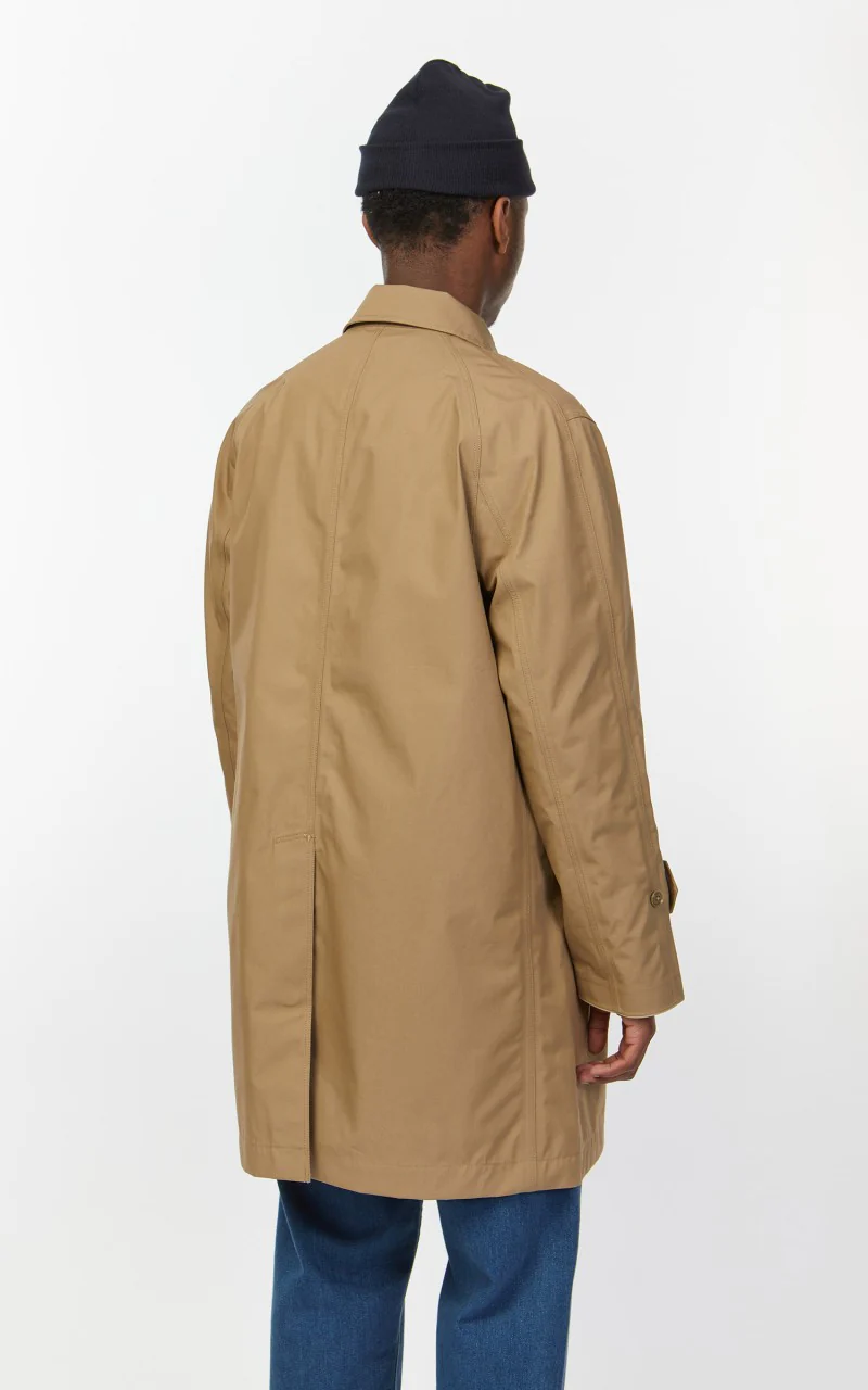 Nanamica GORE-TEX Soutien Collar Coat Beige - Image 6