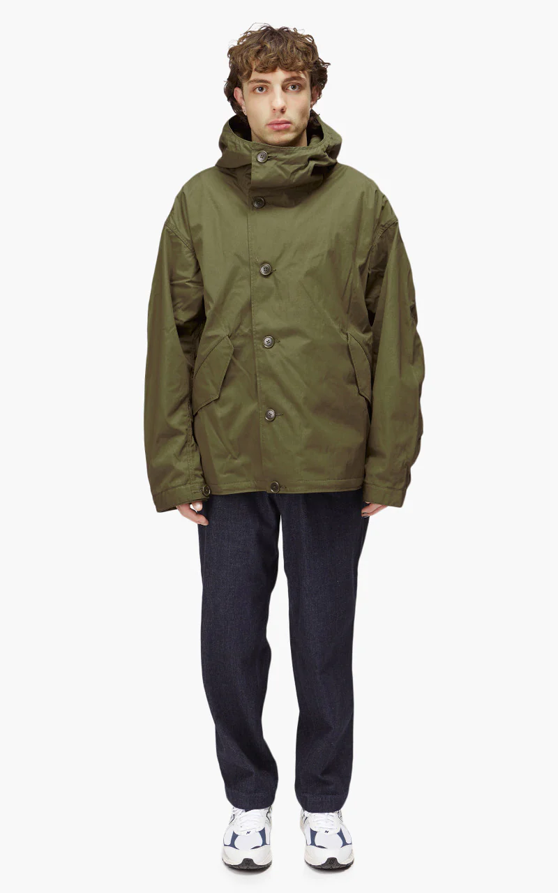 Nanamica Hooded Jacket Khaki - Image 2